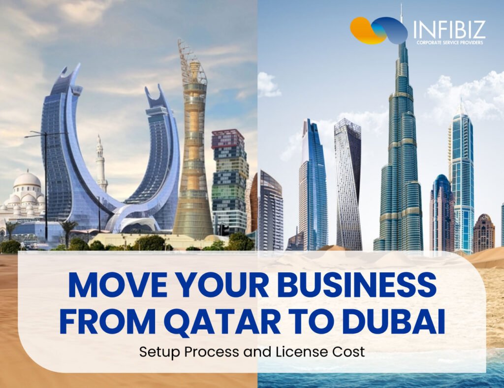 Move Your Business from Doha, Qatar to Dubai, UAE in 2025